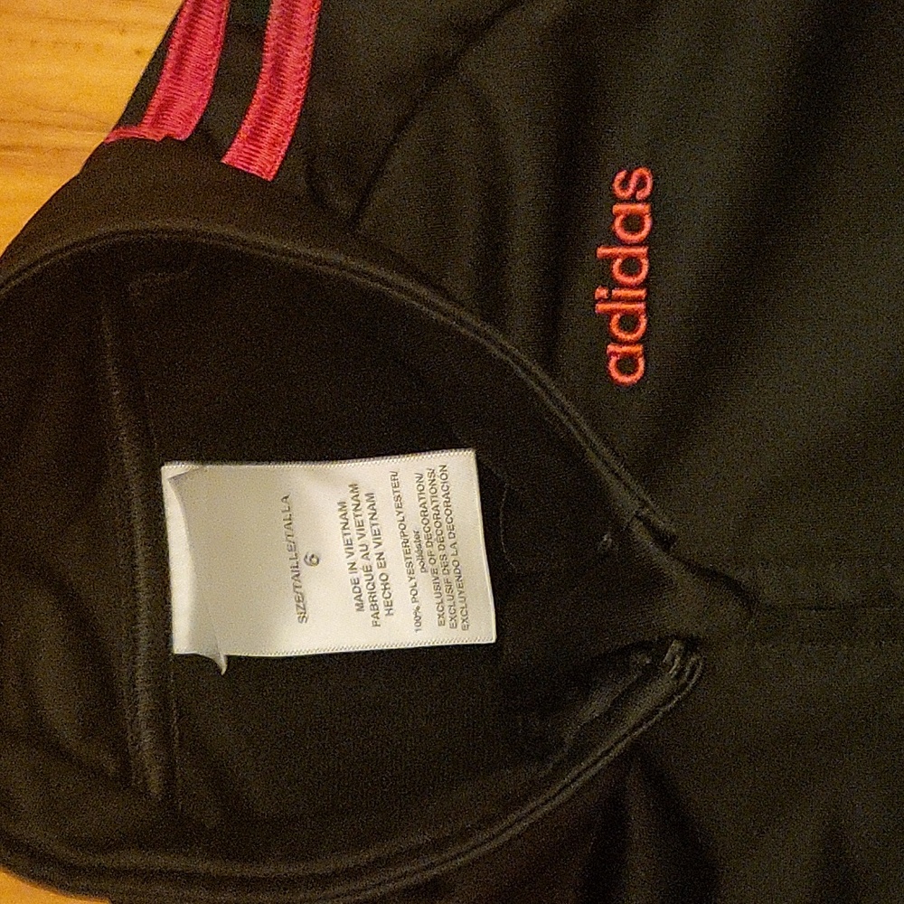Adidas lightweight zip up sweatshirt